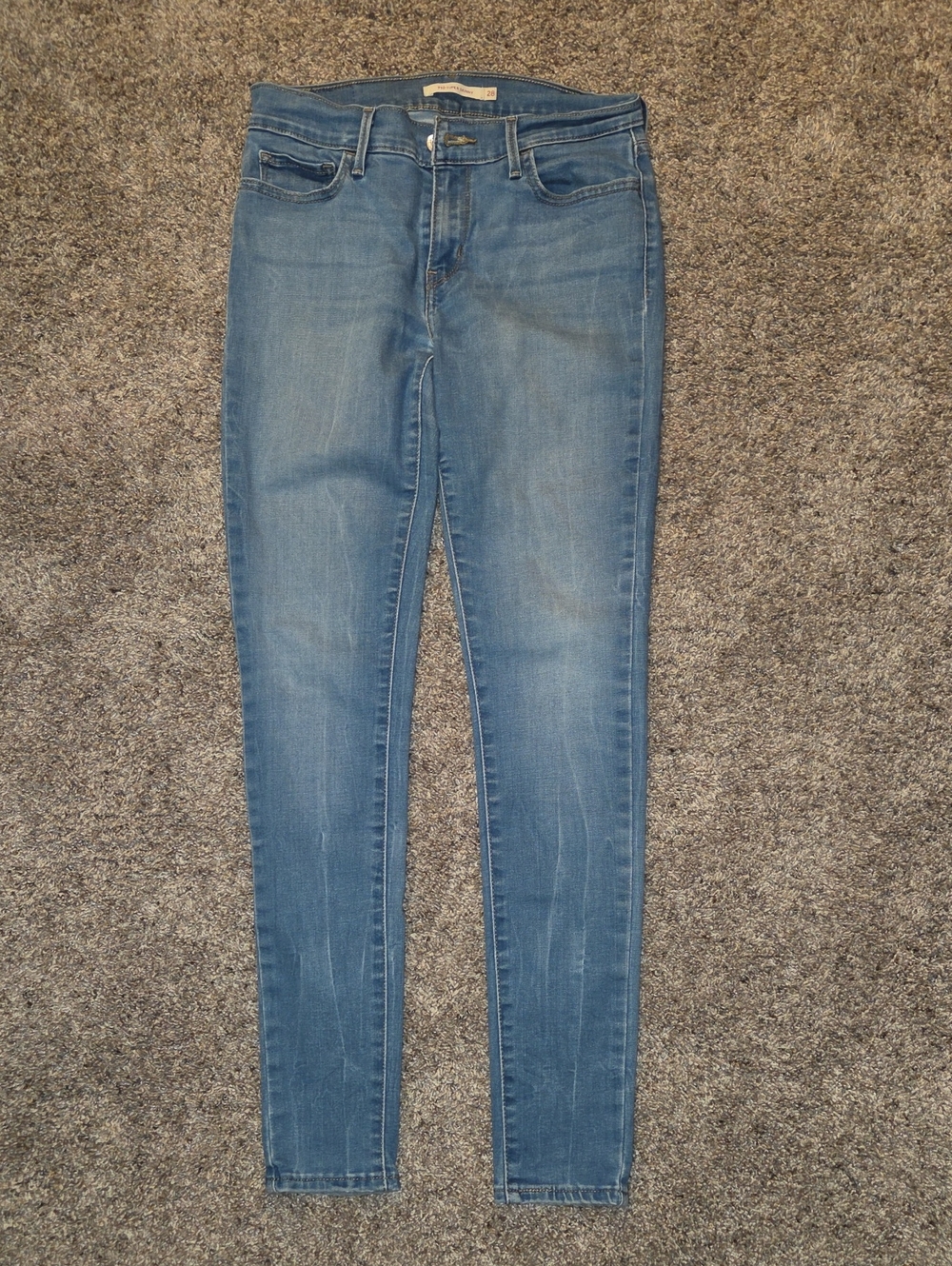 Levi's 710 Super Skinny Jeans - Size 28 (6)